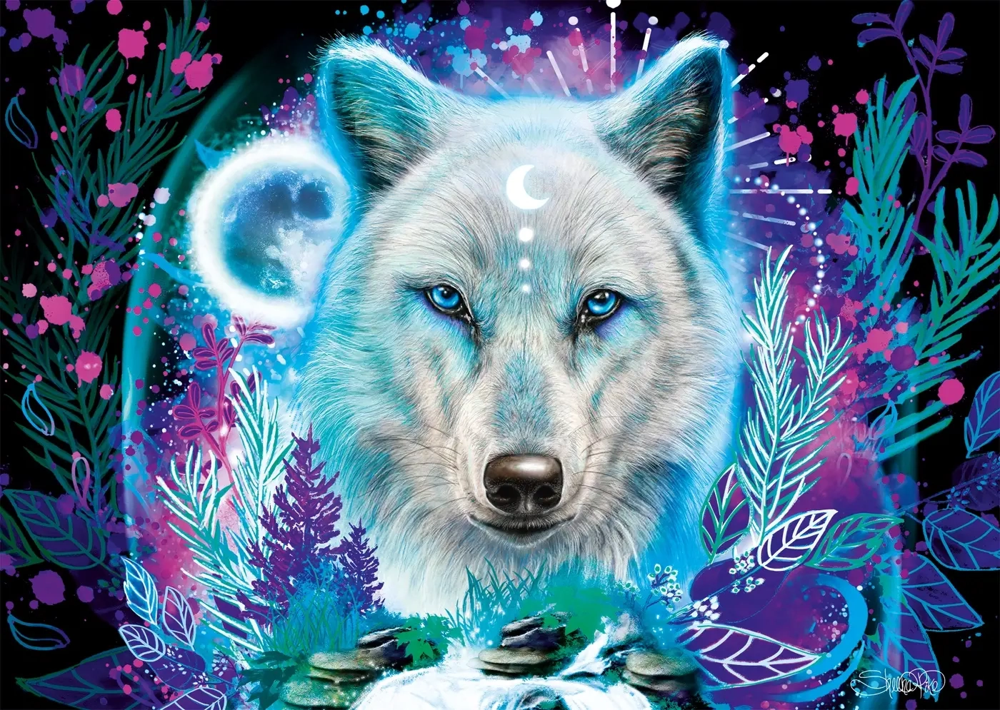 Neon - Arktis-Wolf
