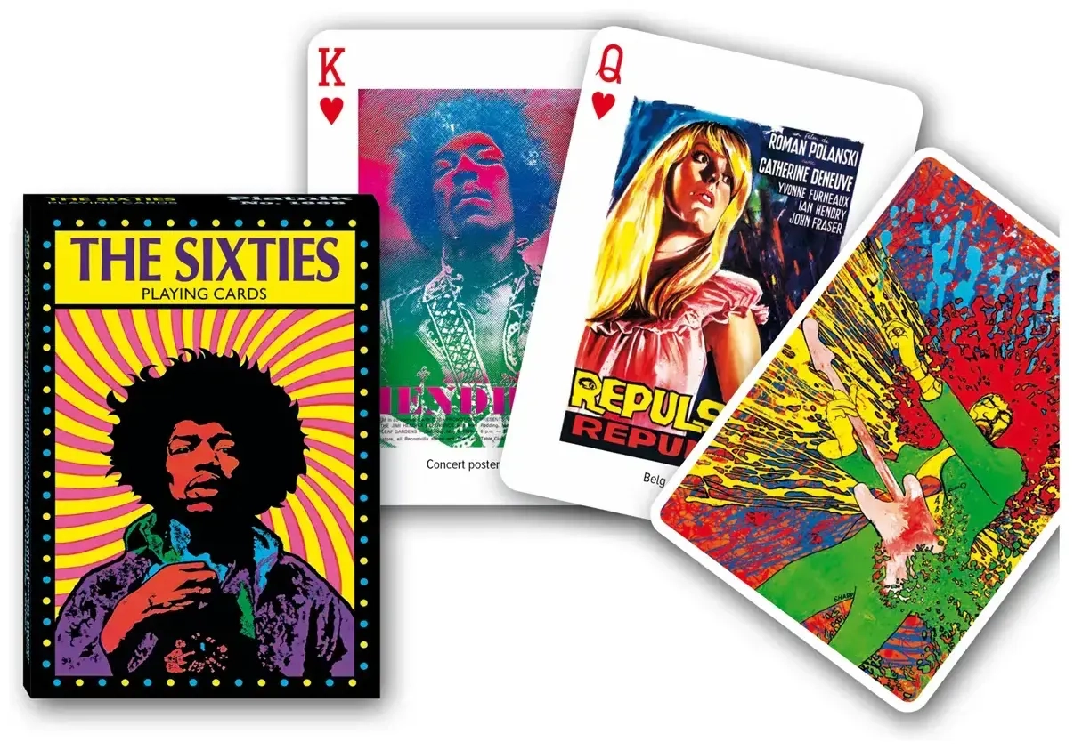 The Sixties Playing Cards