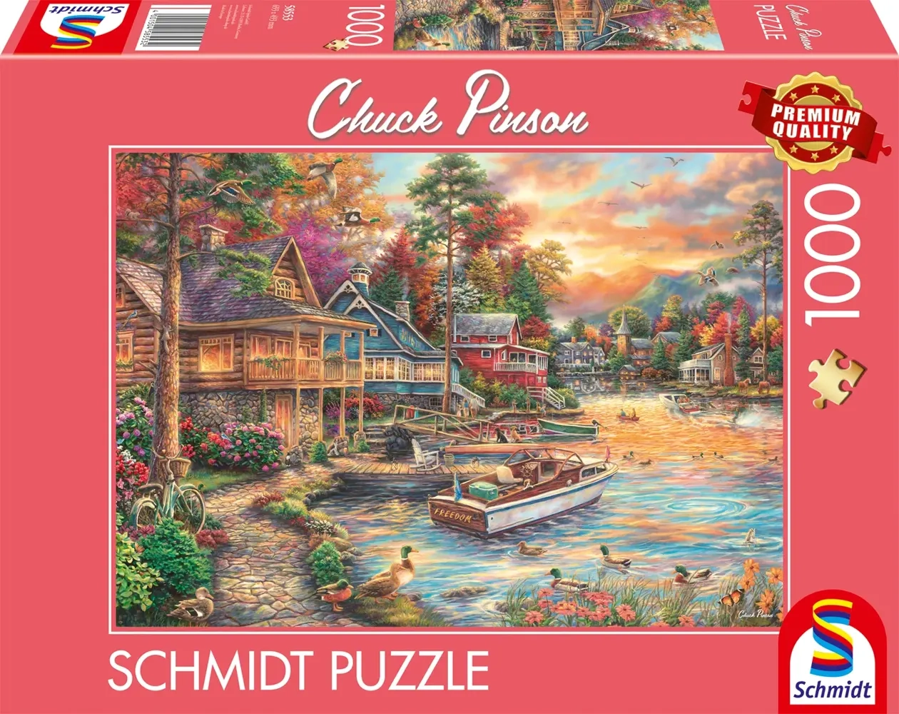 Ufer im Abendgold - Chick Pinson