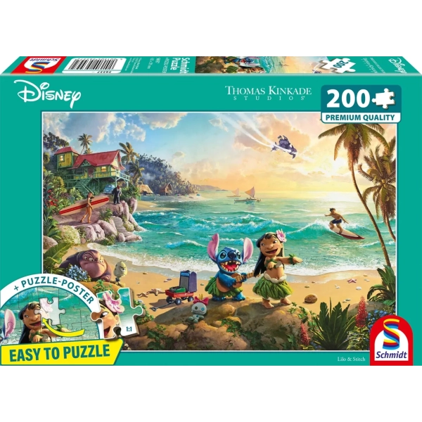Disney - Lilo & Stitch, Puzzle - Thomas Kinkade Studio