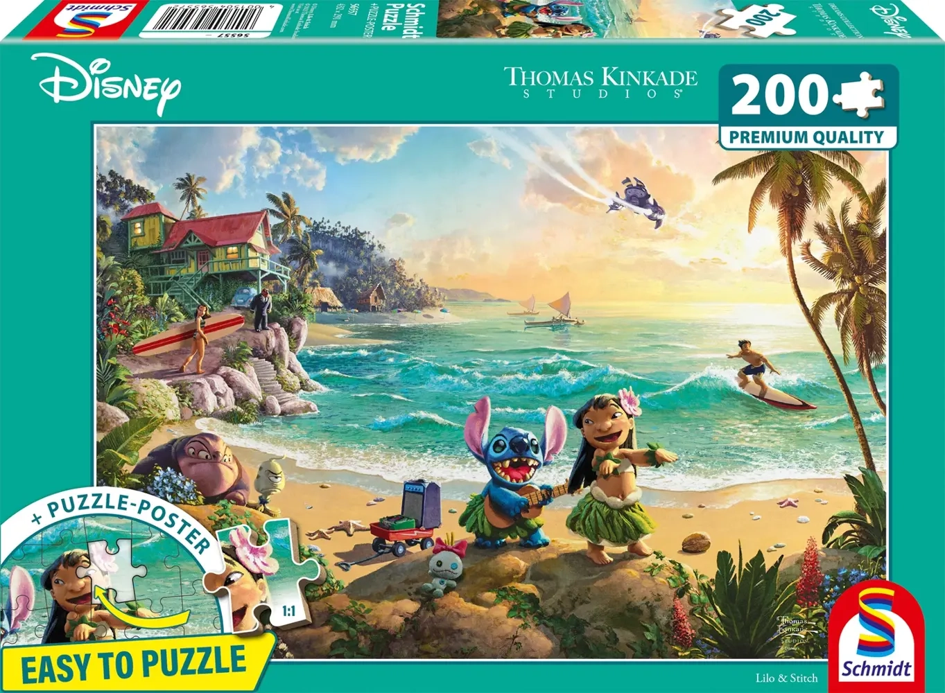 Disney - Lilo & Stitch, Puzzle - Thomas Kinkade Studio