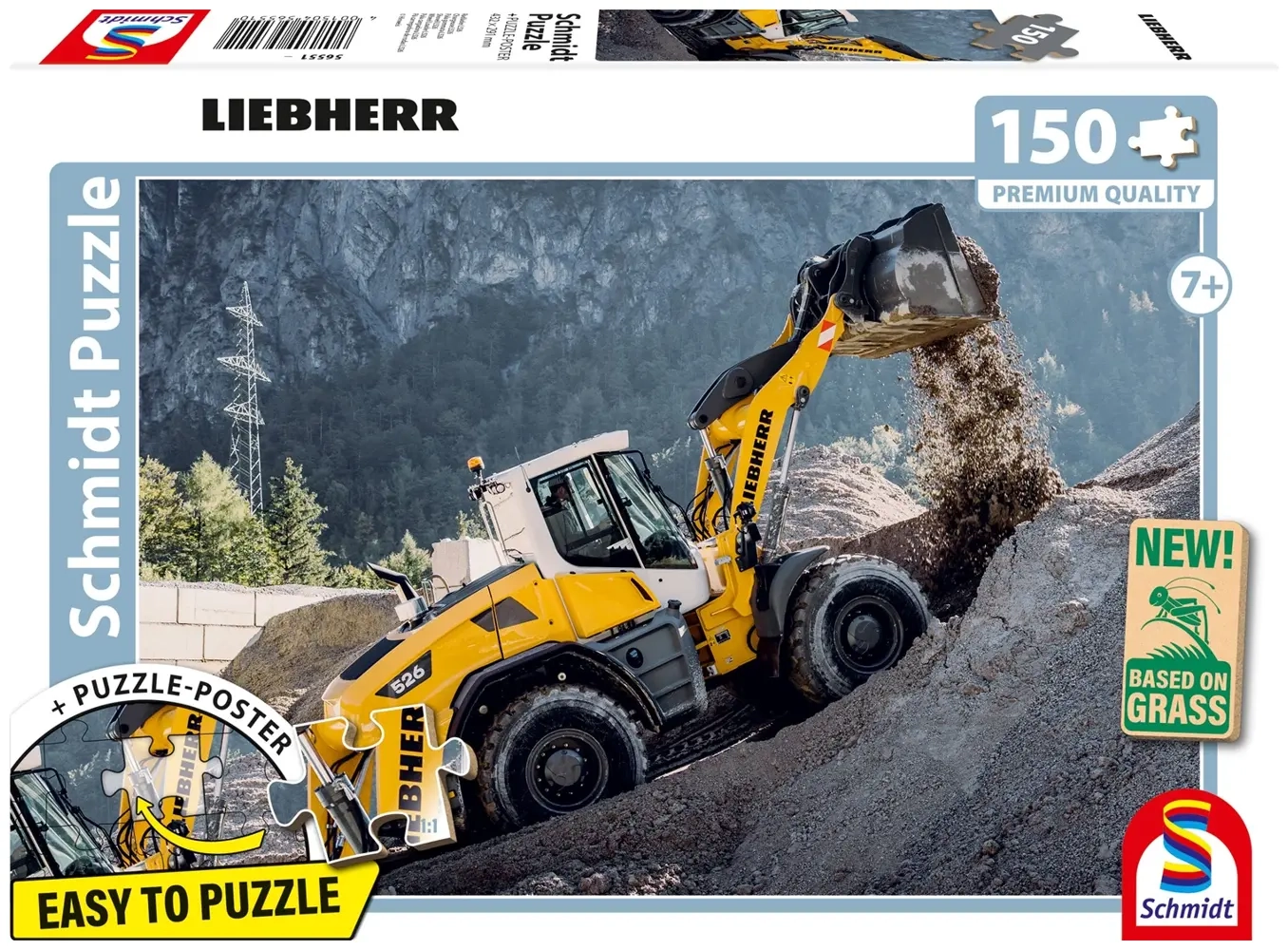Liebherr, Radlader L526 - 150 Teile