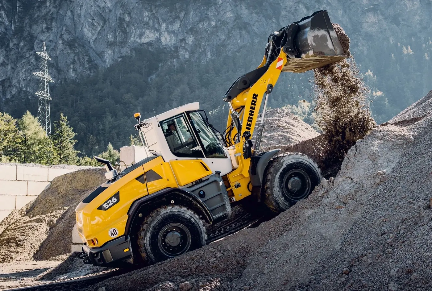Liebherr, Radlader L526 - 150 Teile