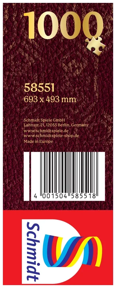 Der Herr der Ringe: Karte von Mittelerde - 1000 Teile Puzzle