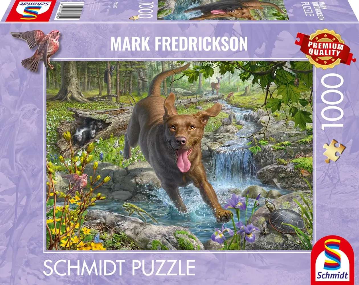 Hundeliebe: Frühlingsspaziergang mit Labrador Retriever - Mark Fredrickson