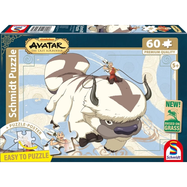 Avatar, Appa und Aang - 60 Teile Puzzle