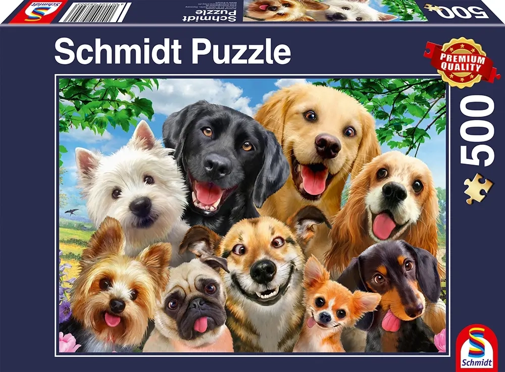 Hunde Selfie