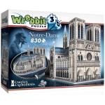 Notre-Dame - 3D Puzzle Wrebbit