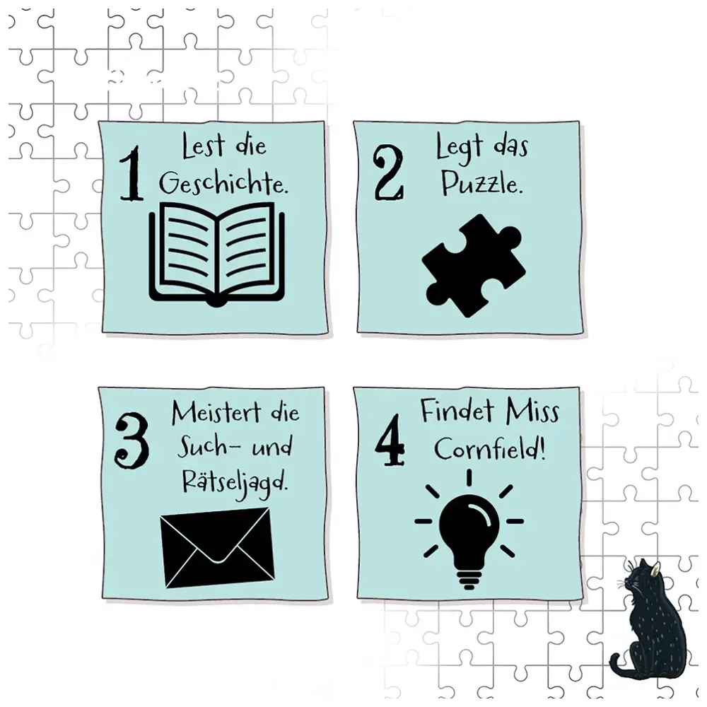 Story Puzzle - Die Schule der magischen Tiere - Fürchterlich feierlich!