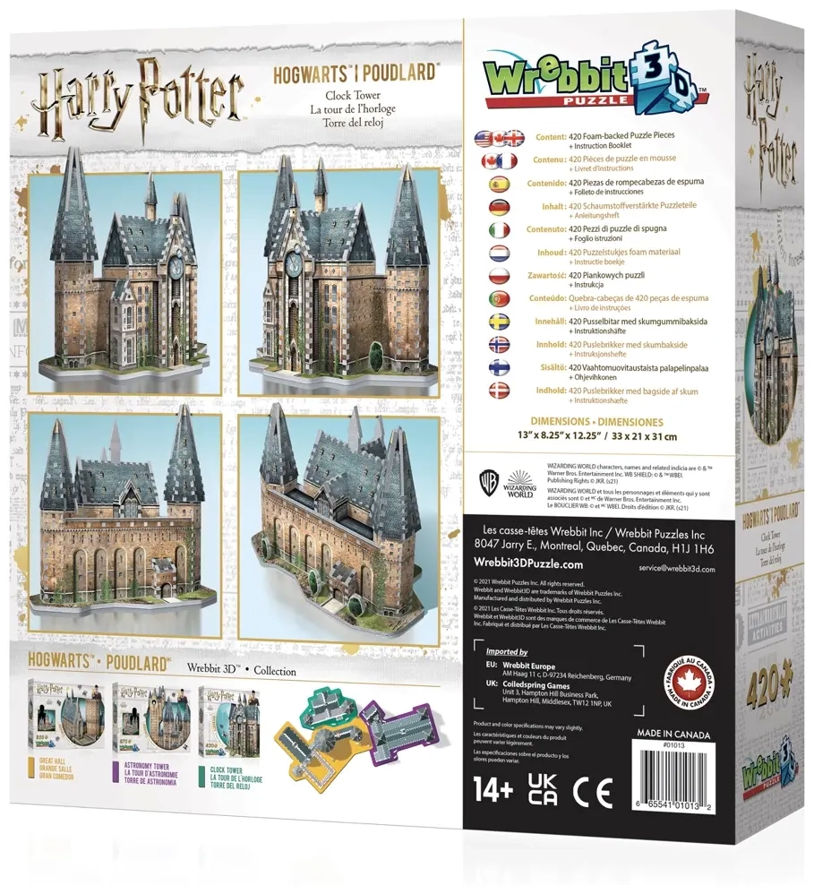 Harry Potter 3D Puzzle Glockenturm