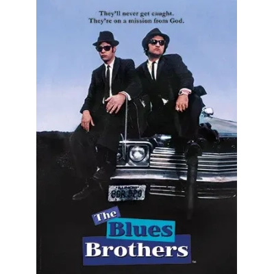 Filmposter Puzzle: Blues Brother