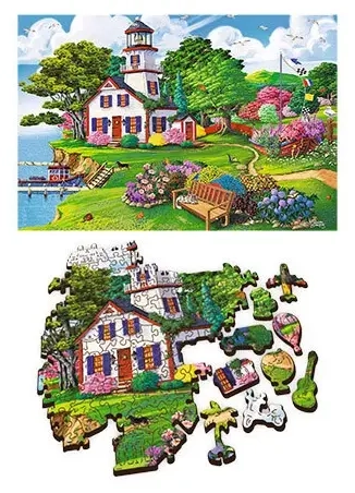 Holzpuzzle - Summer Haven