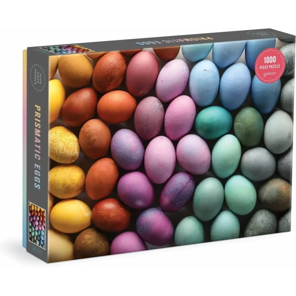 Regenbogenfarbene Eier