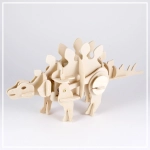 Stegosaurus [klein] - 3D Robotic Holzpuzzle