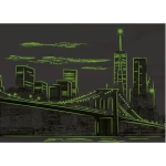 Skyline von New York (Glow in the Dark)