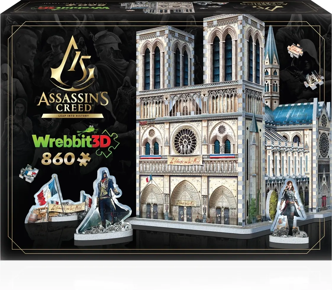 3D Puzzle - Assassins Creed - Unity - Notre-Dame