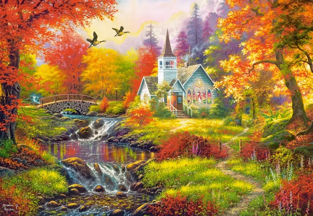 Herbststimmung am Fluss