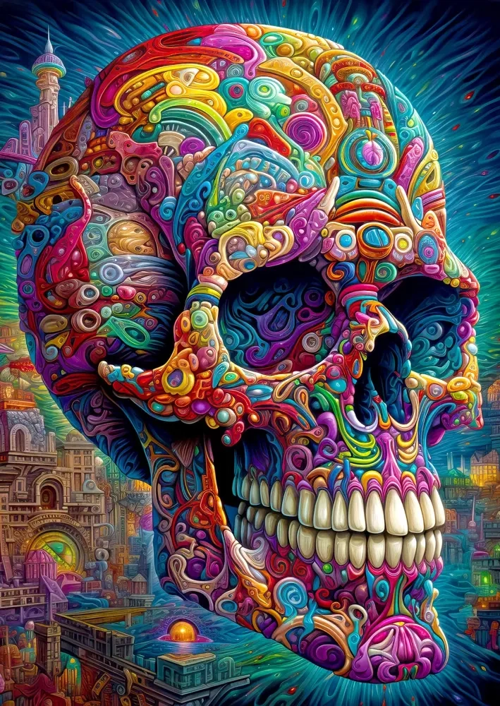 Quirky Skull