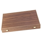 Backgammon Board Nussbaum Schwarz - 47 x 60cm