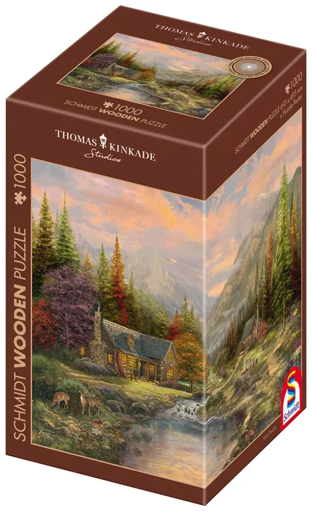 Holzpuzzle - Sierra Paradise - Thomas Kinkade Studios