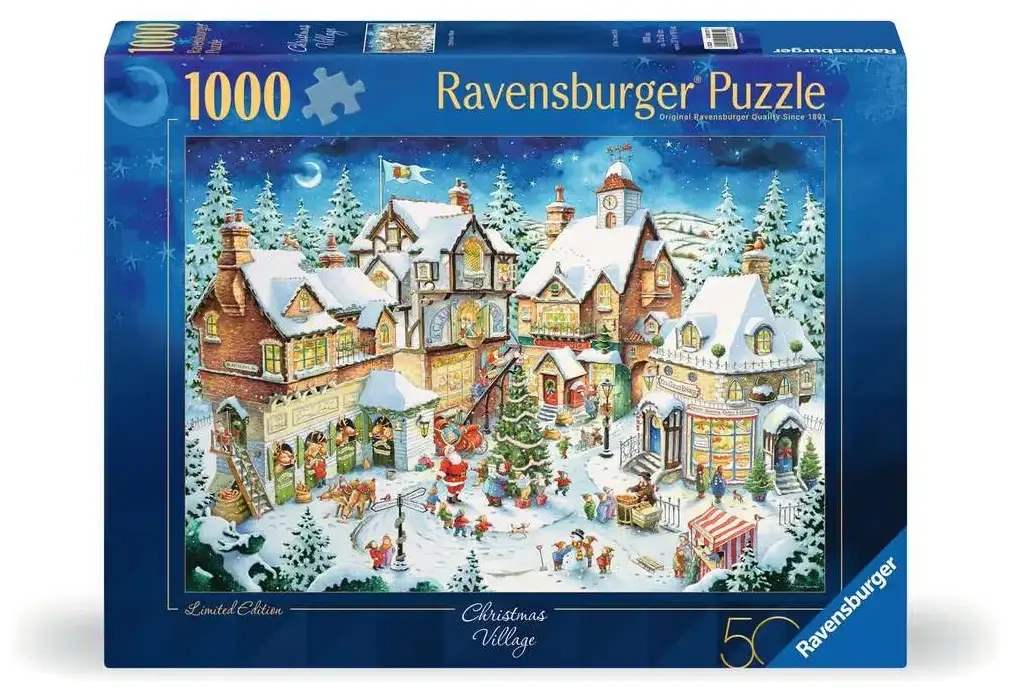Ravensburger 50-jähriges Jubiläum: Weihnachtsdorf - Limited Edition