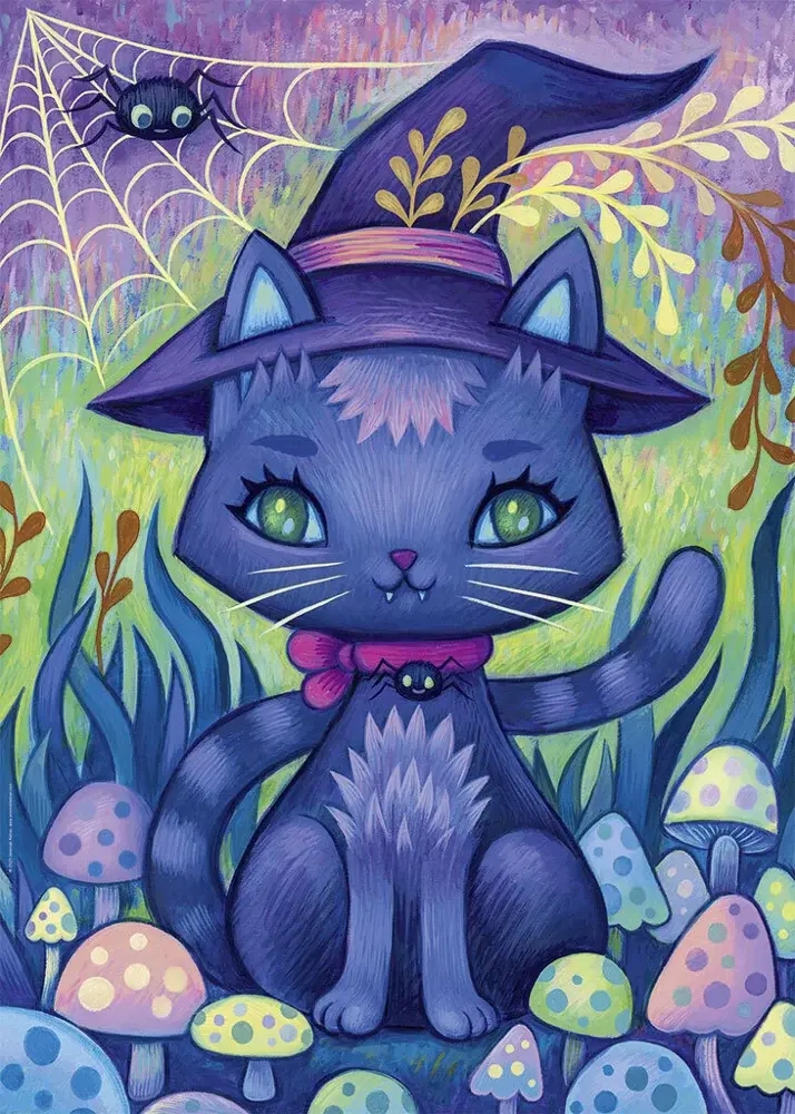 Witch Cat Standard 1000 Teile