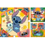 Puzzle Disney Stitch 3x 49 Teile