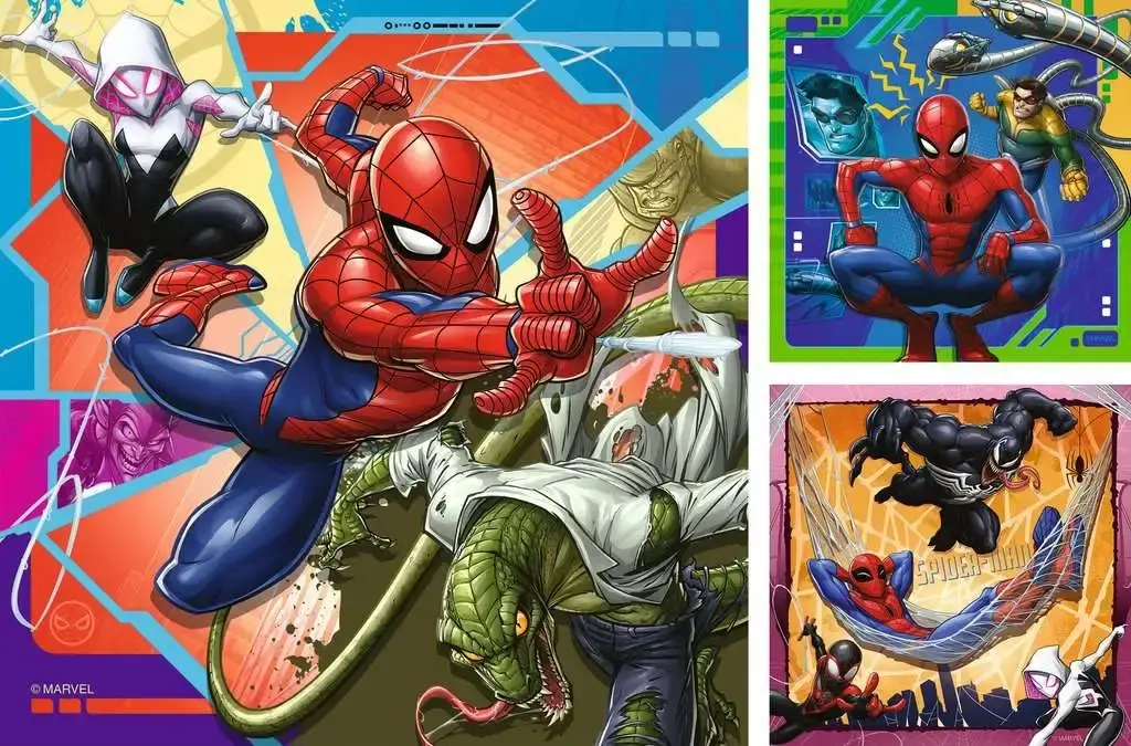 Marvel Spider-Man 3x 49 Teile
