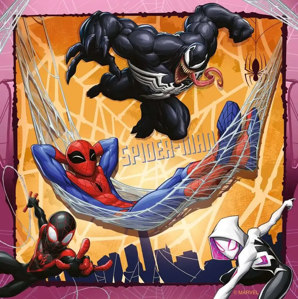 Marvel Spider-Man 3x 49 Teile