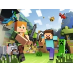 Minecraft Steve und Alex
