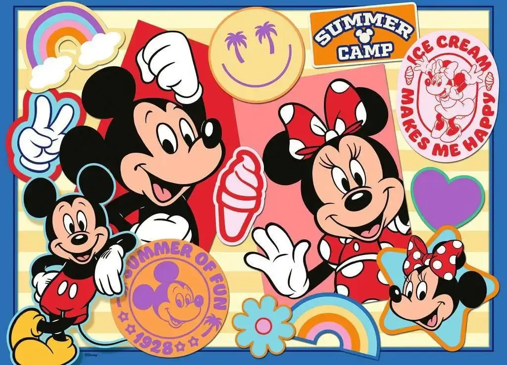 Unterwegs mit Mickey und Minnie