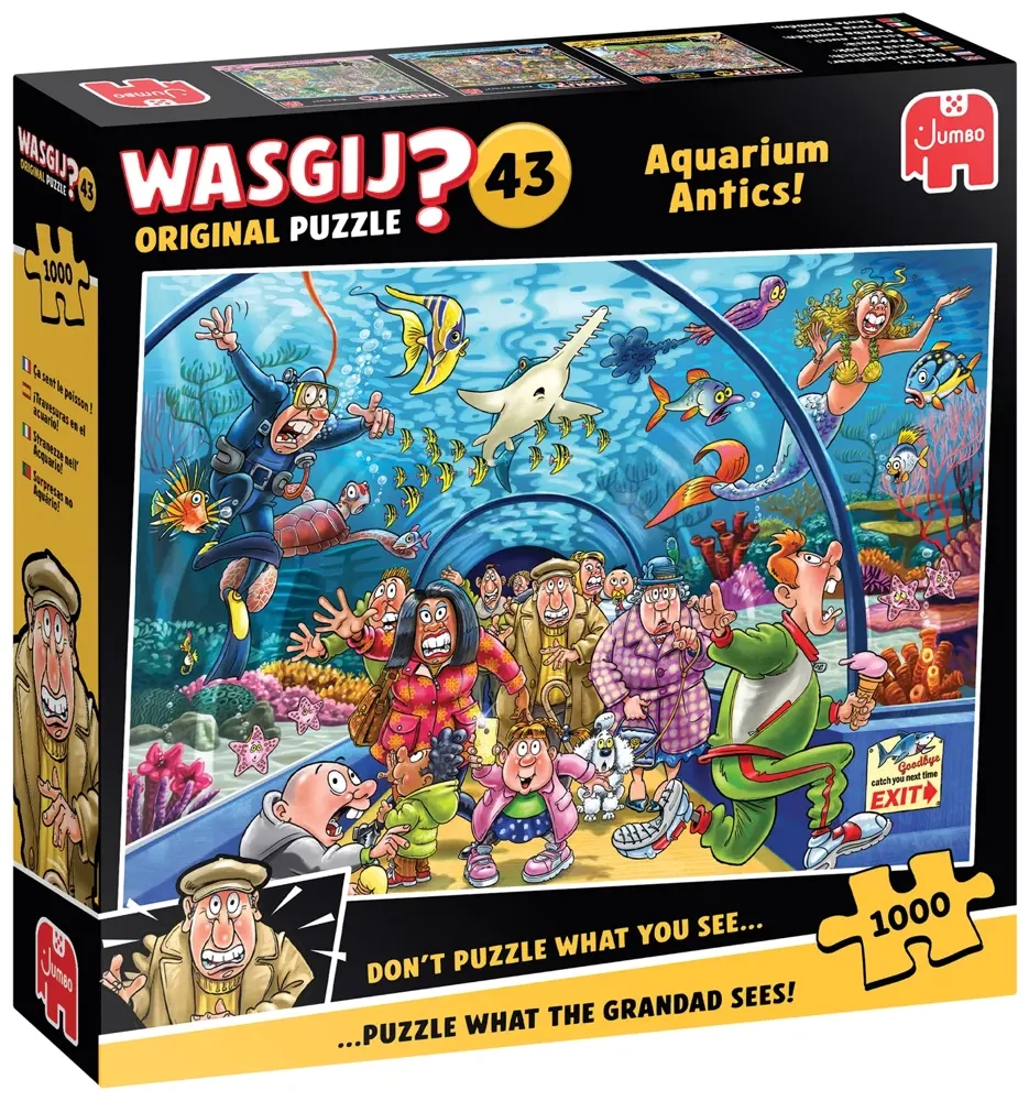 Wie ein Fisch im Wasser? - Wasgij Original 43