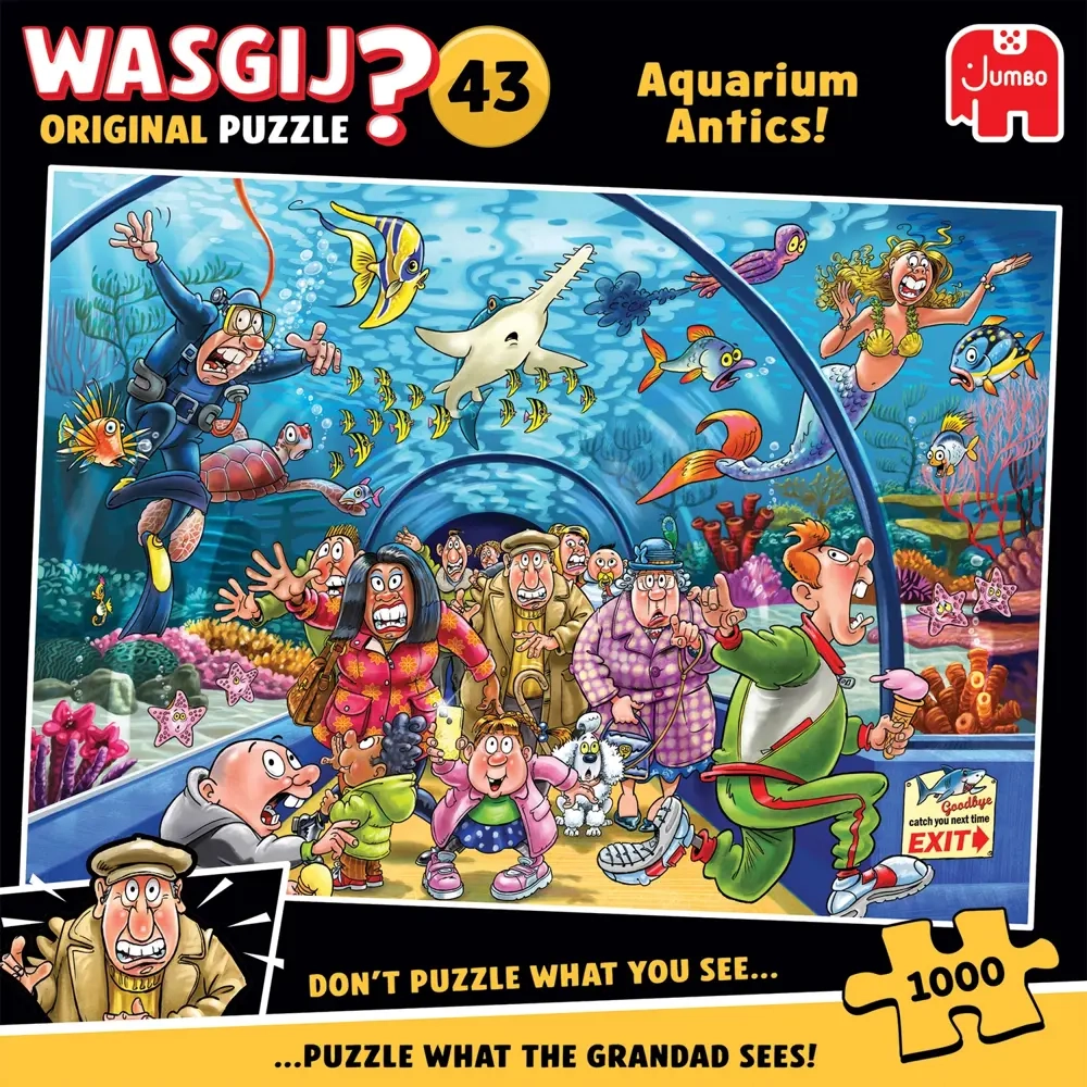 Wie ein Fisch im Wasser? - Wasgij Original 43