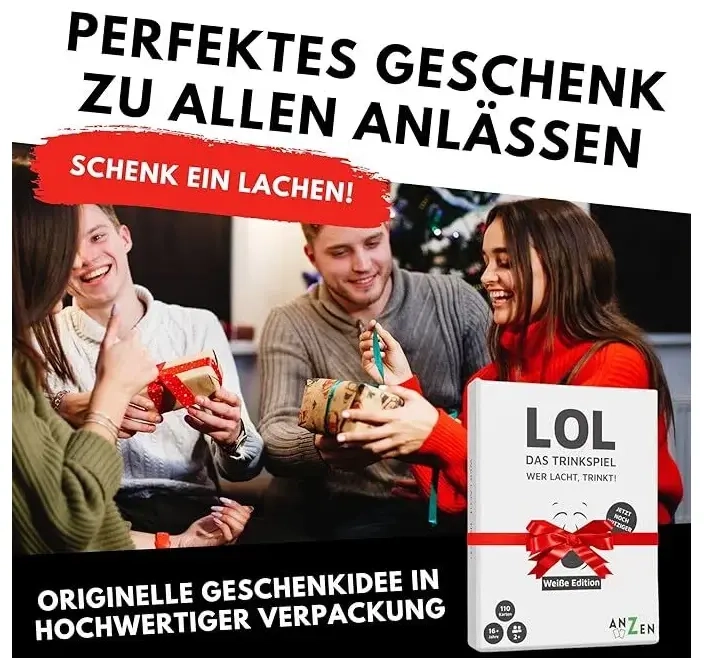 LOL Das Trinkspiel Weisse Edition