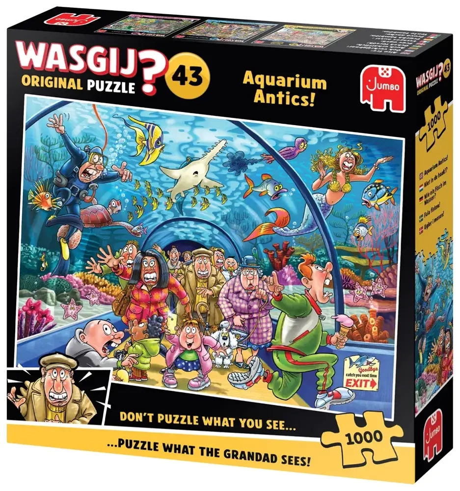 Wie ein Fisch im Wasser? - Wasgij Original 43
