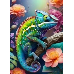 Caméléon Coloré