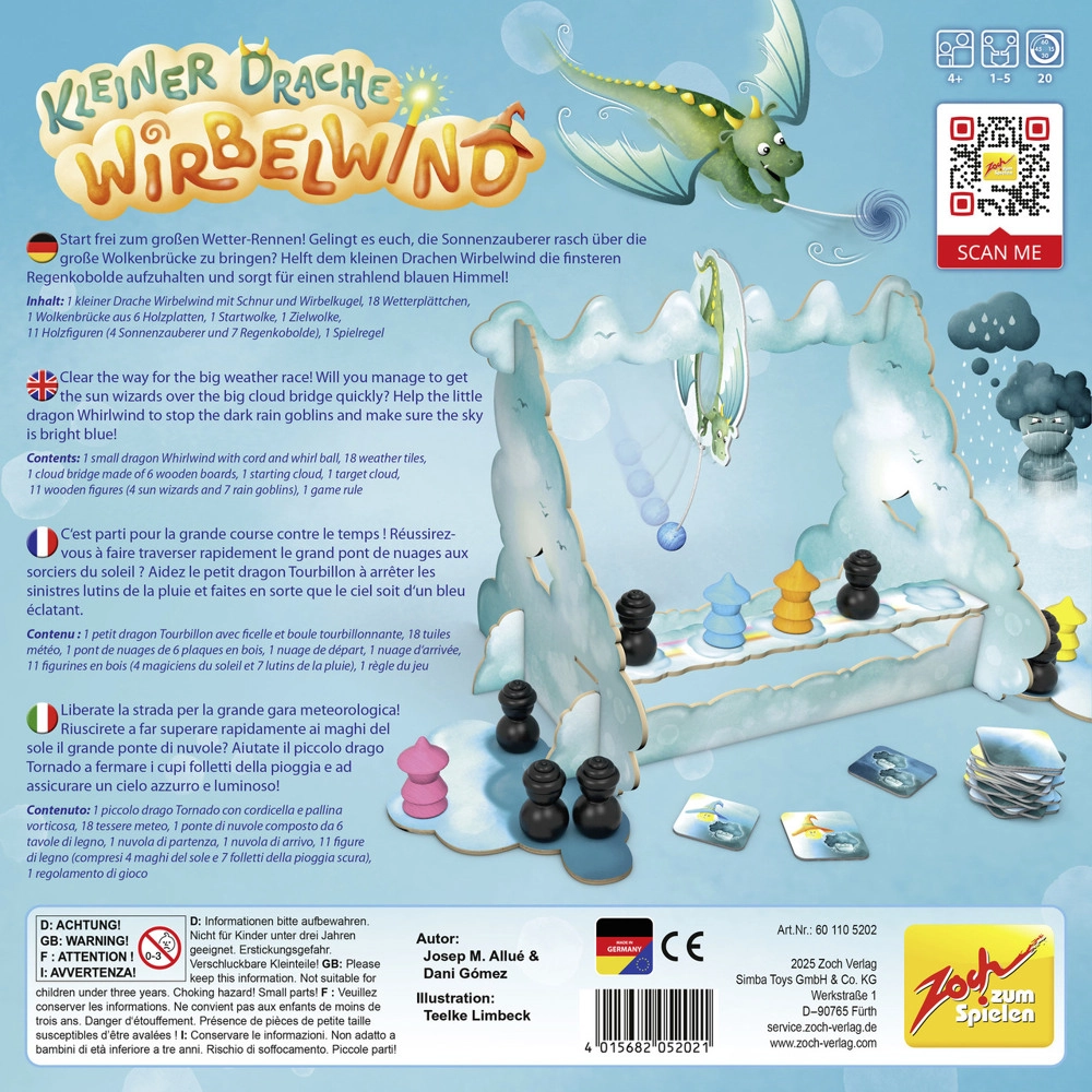Kleiner Drache Wirbelwind