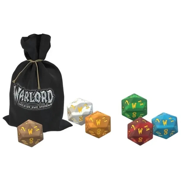 Warlord: Saga of the Storm - Dice Set
