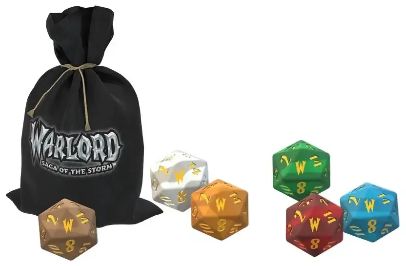 Warlord: Saga of the Storm - Dice Set