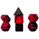 Würfelset Plated: Matt Red (7)