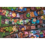 Schwimmender Markt in Thailand