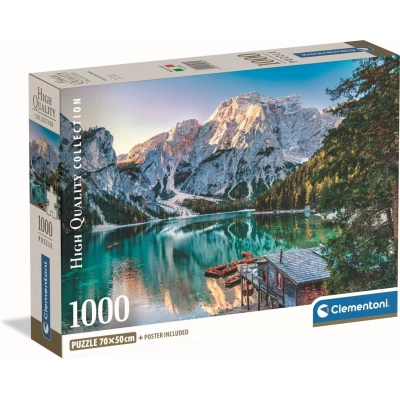 Emerald Braies Lake