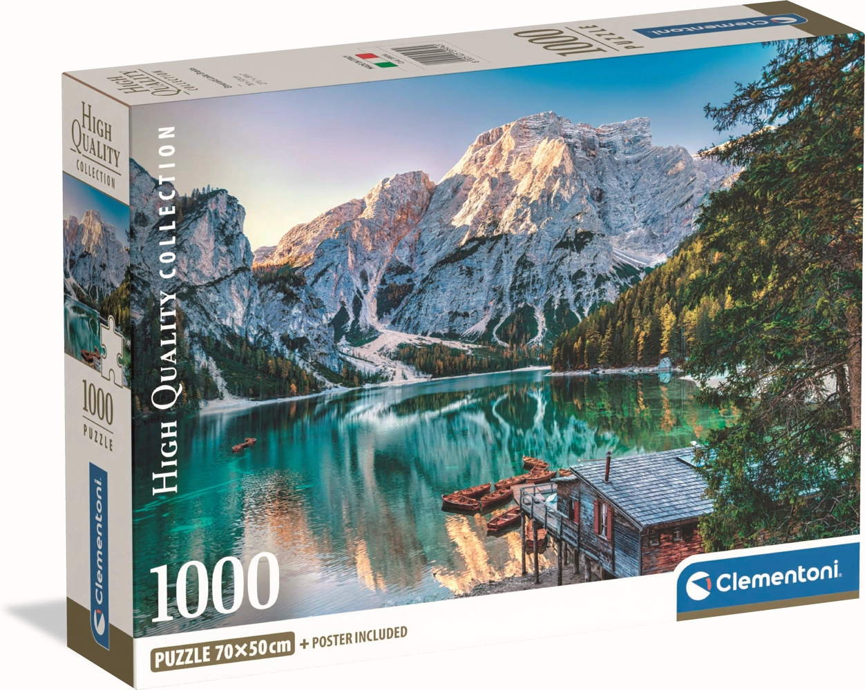 Emerald Braies Lake