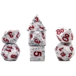 Würfelset Mehrfarbig: Granite White (7)