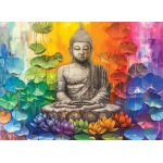 Farbenfroher Buddha