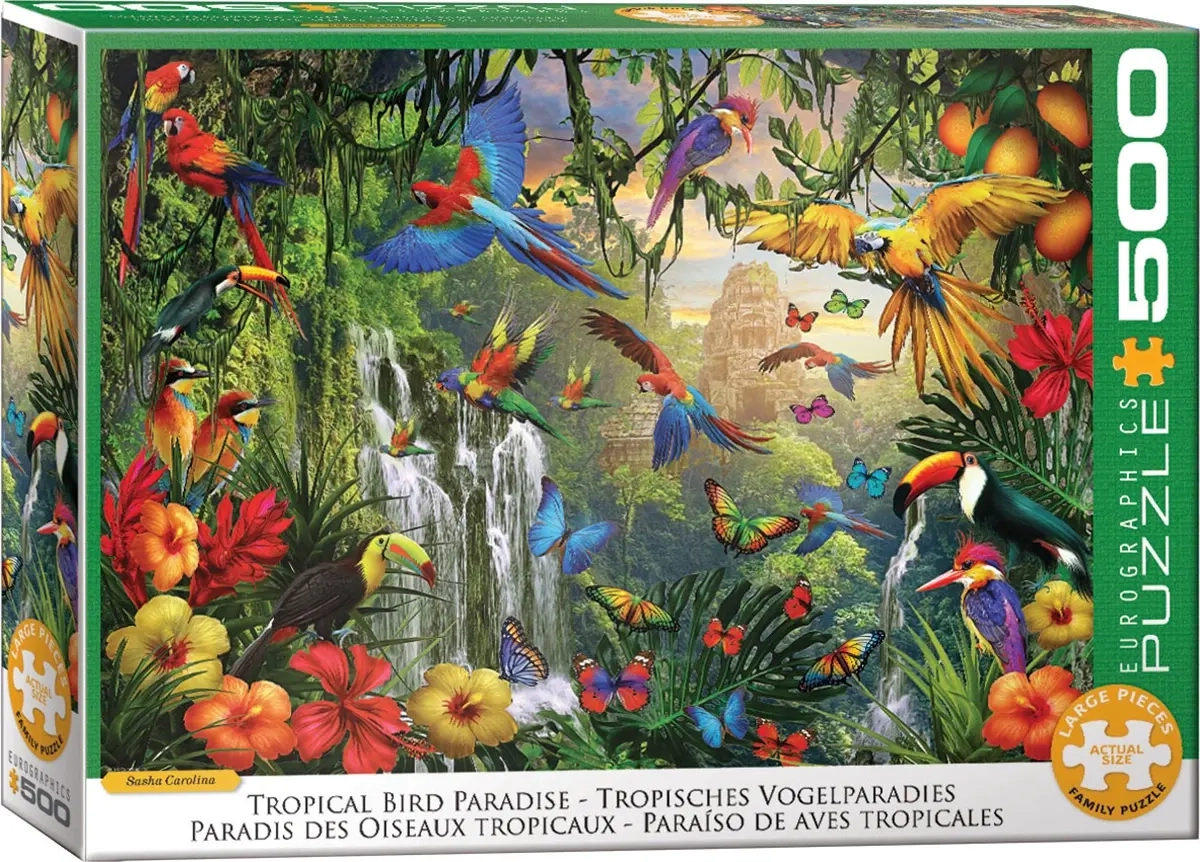 XXL Teile - Tropisches Vogelparadies