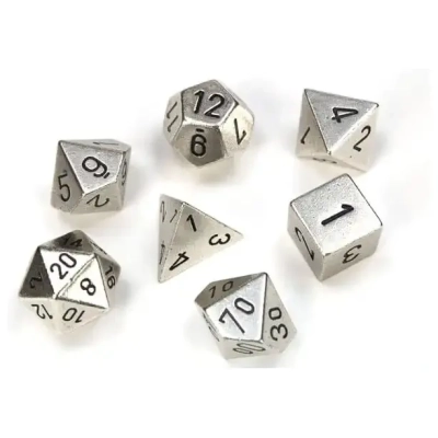 Metal Polyhedral Silver (7)