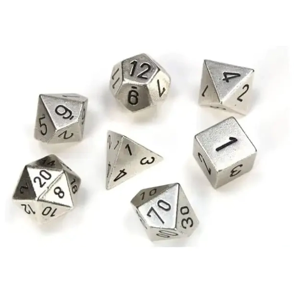 Metal Polyhedral Silver (7)