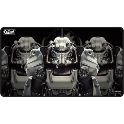 UP - Brotherhood of Steel Black-Stitched Playmat for Bethesda - Fallout