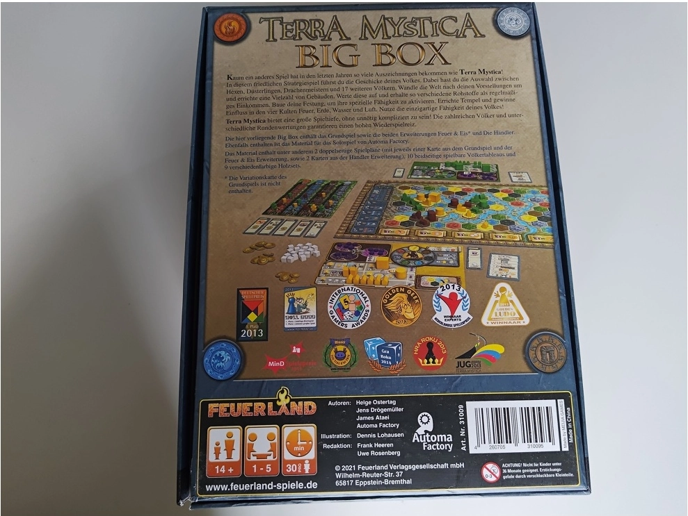 Terra Mystica Big Box  (Defekte Verpackung)